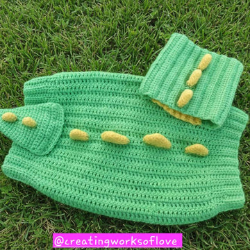 Dino Dog Sweater Costume