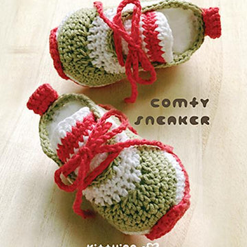Crochet Baby Pattern Comfy Baby Sneakers Crochet Baby Shoes Crochet Booties Crochet Pattern Newborn Sneakers Newborn Shoes CS01-P-PAT