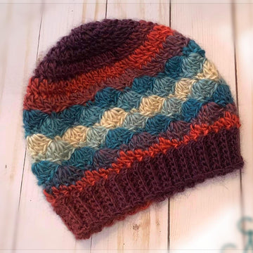Unforgettable shells beanie ALL sizes