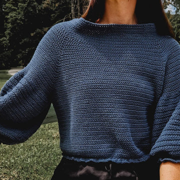 Puffy Sleeves Sweater