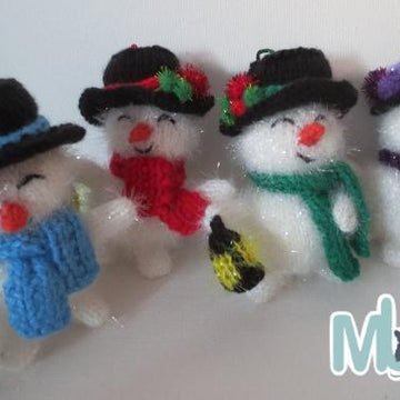 Christmas Caroler Snowmen Ornament
