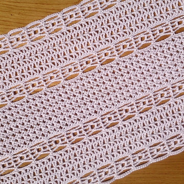 White lace scarf