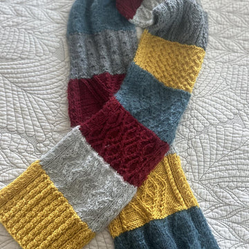 Autumn Cable Scarf