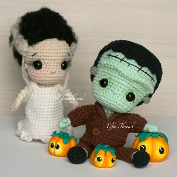 Frankenstein Chibi Doll Amigurumi