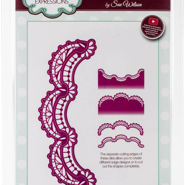 Creative Expressions Craft Dies By Sue Wilson - Triple Gemini-Columba 1.97"X5.12"