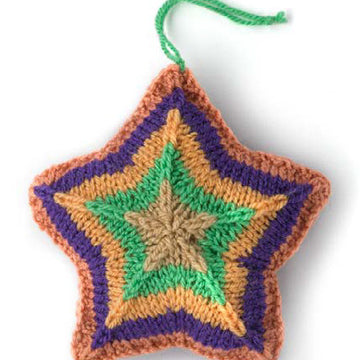 "Christmas Eve Star" - Knitting Pattern For Christmas in Paintbox Yarns Simply DK - DK-XMAS-KNIT-001