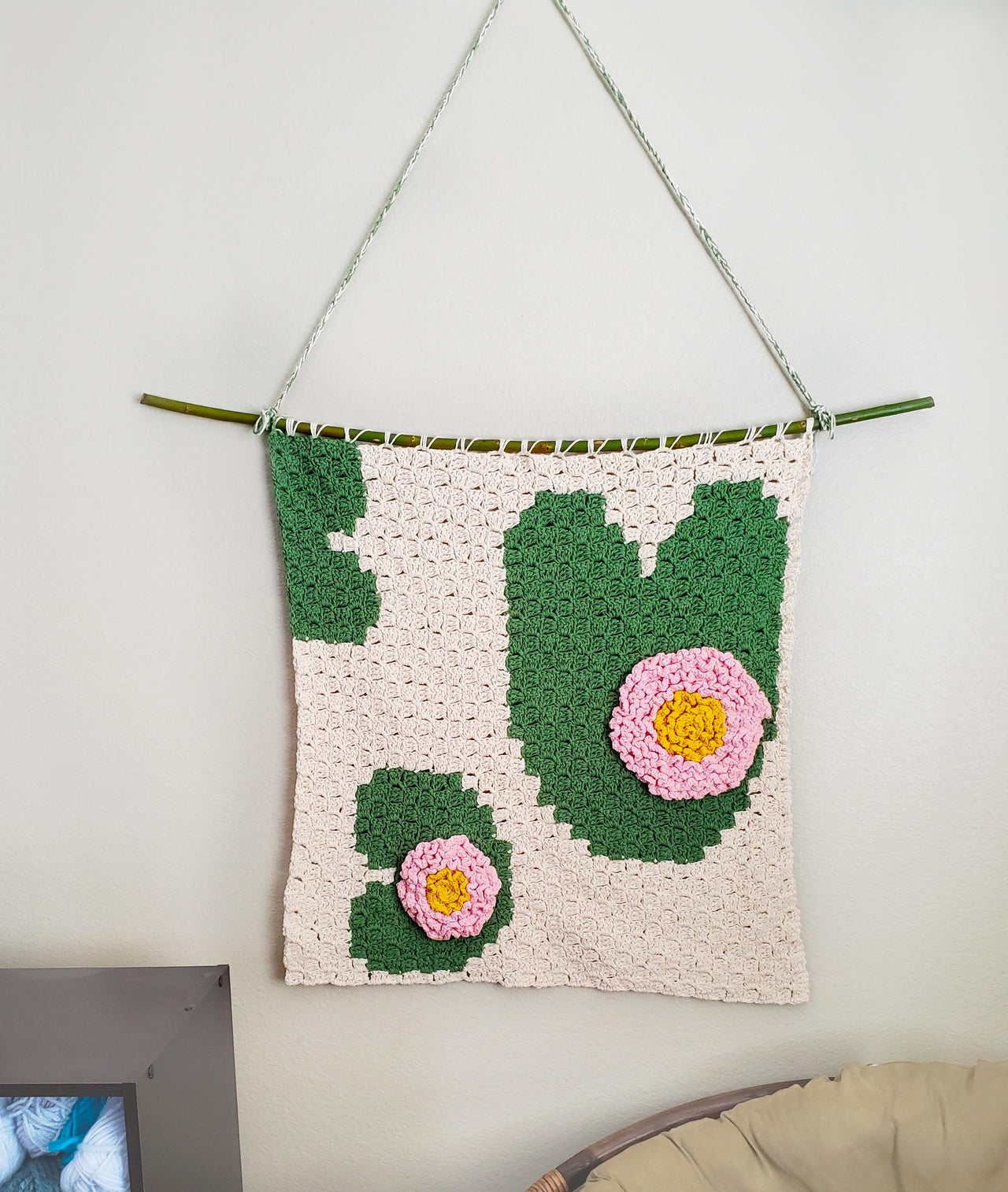 WLT - Lily Pad Wall Hanging by Divine Debris