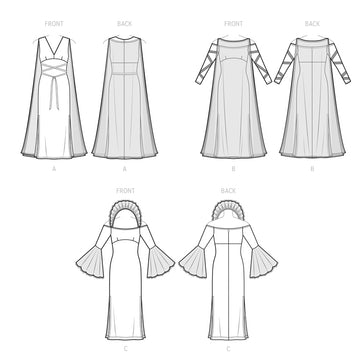 Simplicity Misses' and Women's Costumes S9629 - Sewing Pattern