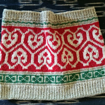 Medieval Patterned Cowl