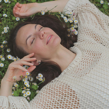 Halcyon Lace Knit Sweater