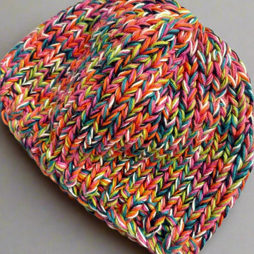 The 'Paintbox' Hand-knit Hat Pattern