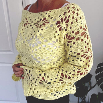 Flower sweater Daisy