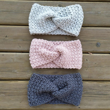 Crochet ear warmer - Zara Ear Warmer