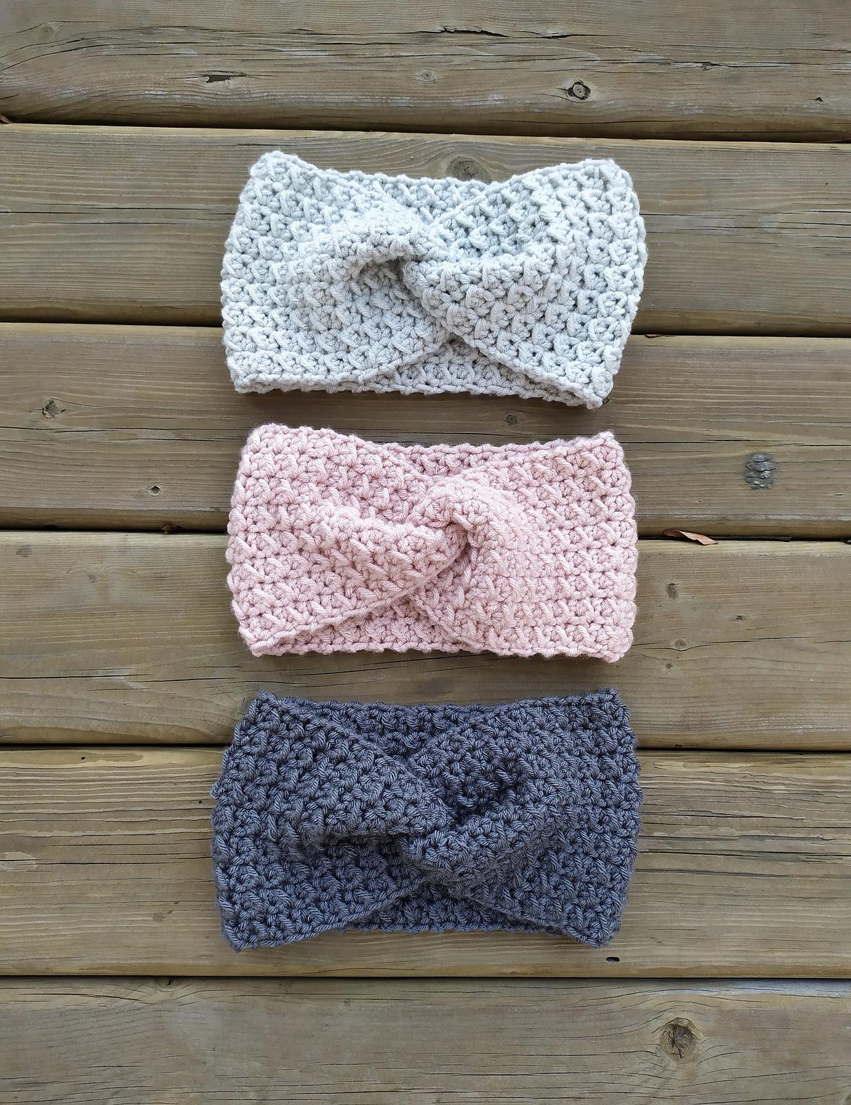 Crochet ear warmer - Zara Ear Warmer