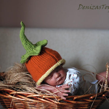 Pumpkin. New Born Baby Hat