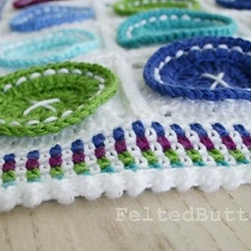Bright as a Button Blanket