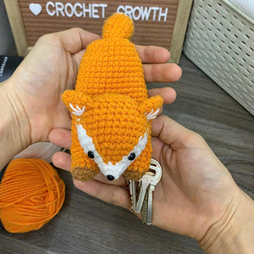 Little Fox Keychain Holder