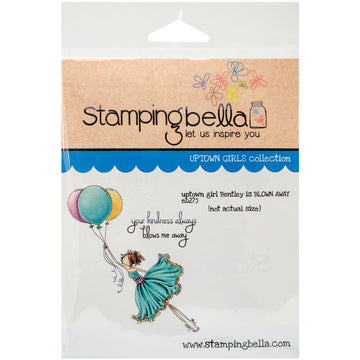 Stamping Bella Cling Stamps - Bentley Gets Blown Away