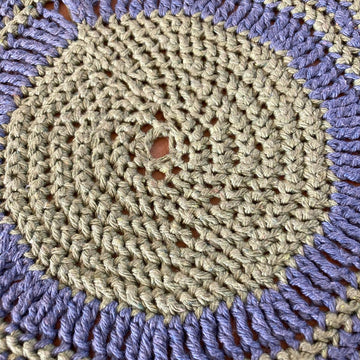Crochet Stool Cover