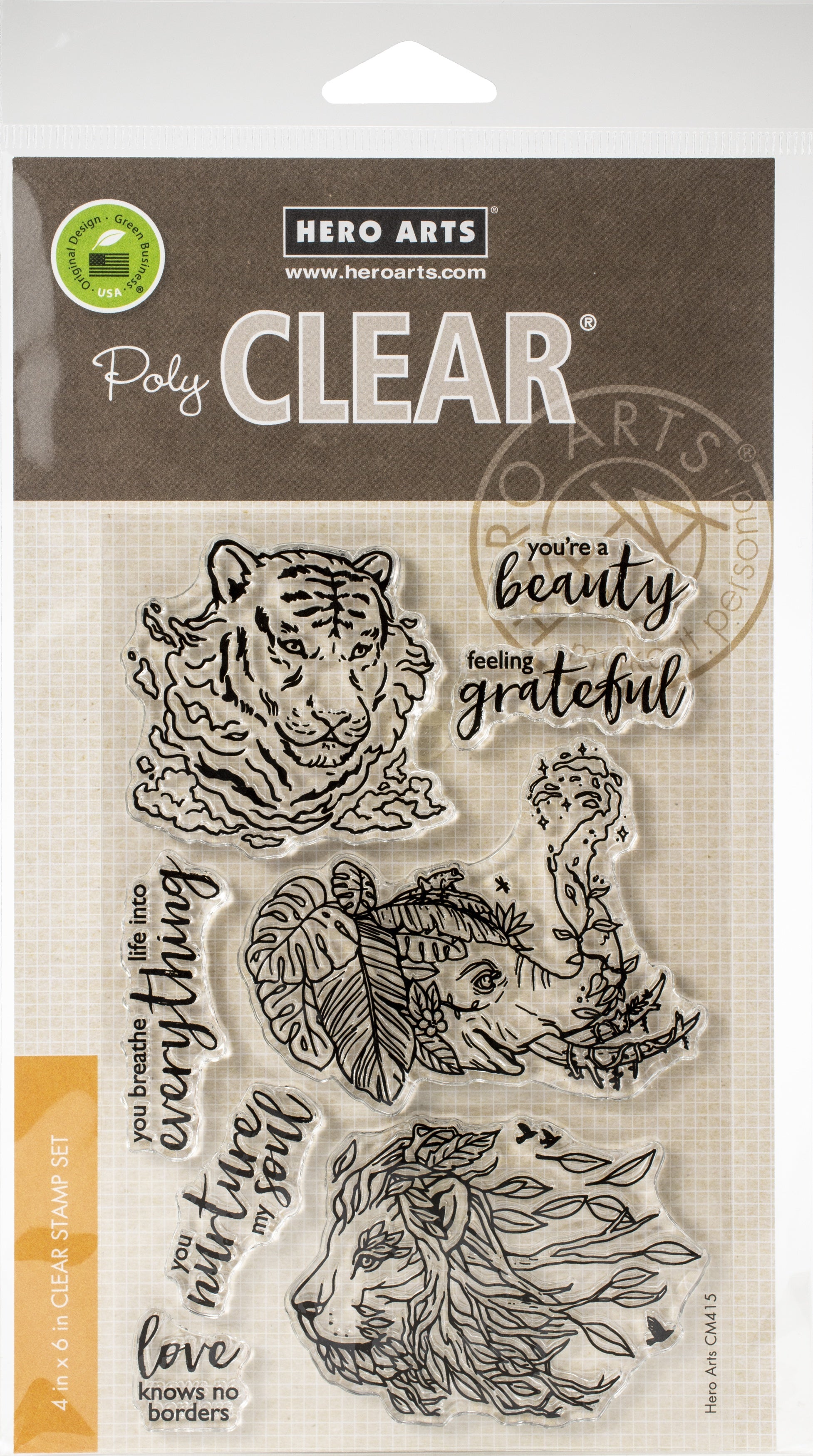 Hero Arts Clear Stamps 4"X6" - Nature's Beauty