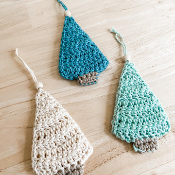 Spruce Christmas Ornament Crochet Pattern