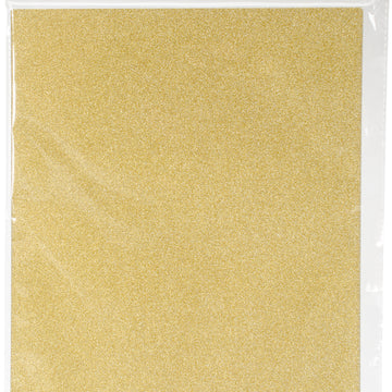 Craft Consortium Always & Forever A4 Glitter Cardstock 10/Pk - Gold