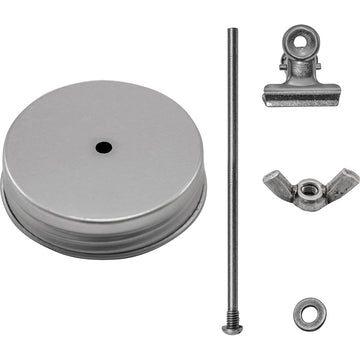 Advantus Idea-Ology Metal Mason Jar Photo Clip Kit - For Use With Mini Mason Jars TH93202