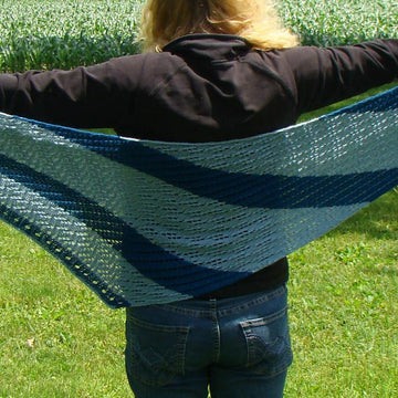 Pacioli Asymmetric Shawl