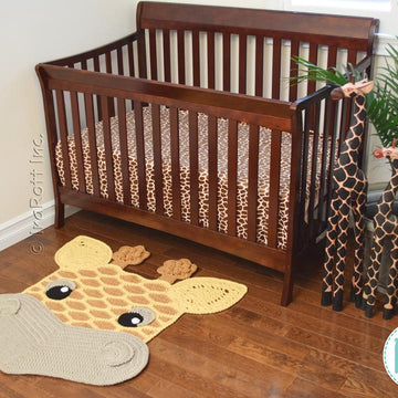 Rusty the Giraffe Safari Animal Rug
