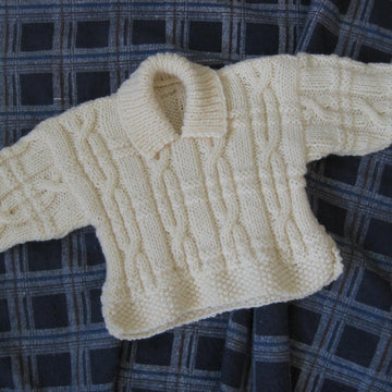 Cabled Gansey