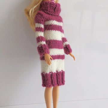 Color Lines Barbie Dress