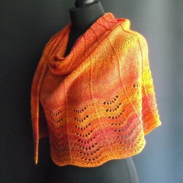 Cascade shawl 22