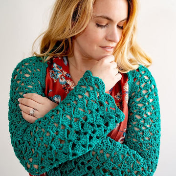Jade Vines Shrug