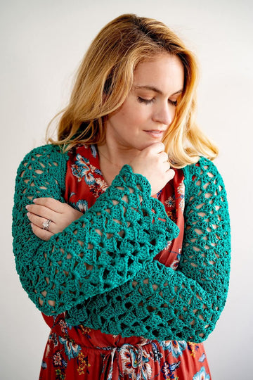 Jade Vines Shrug