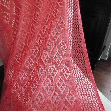 Diamond Mesh Lace Wrap in 3 sizes