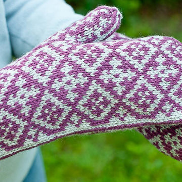 Charoite Mittens