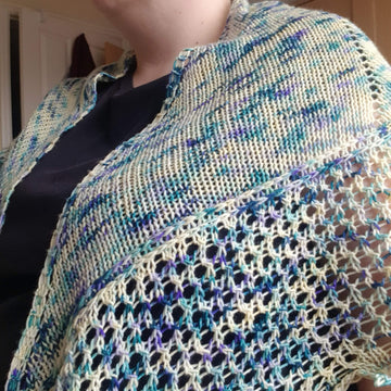 The Blue Haired Fairy Shawl