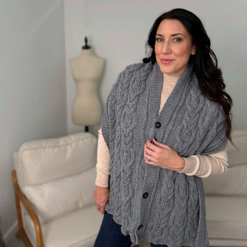 Perched Owl Shawl