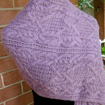 Goose Bay Cabled Stole