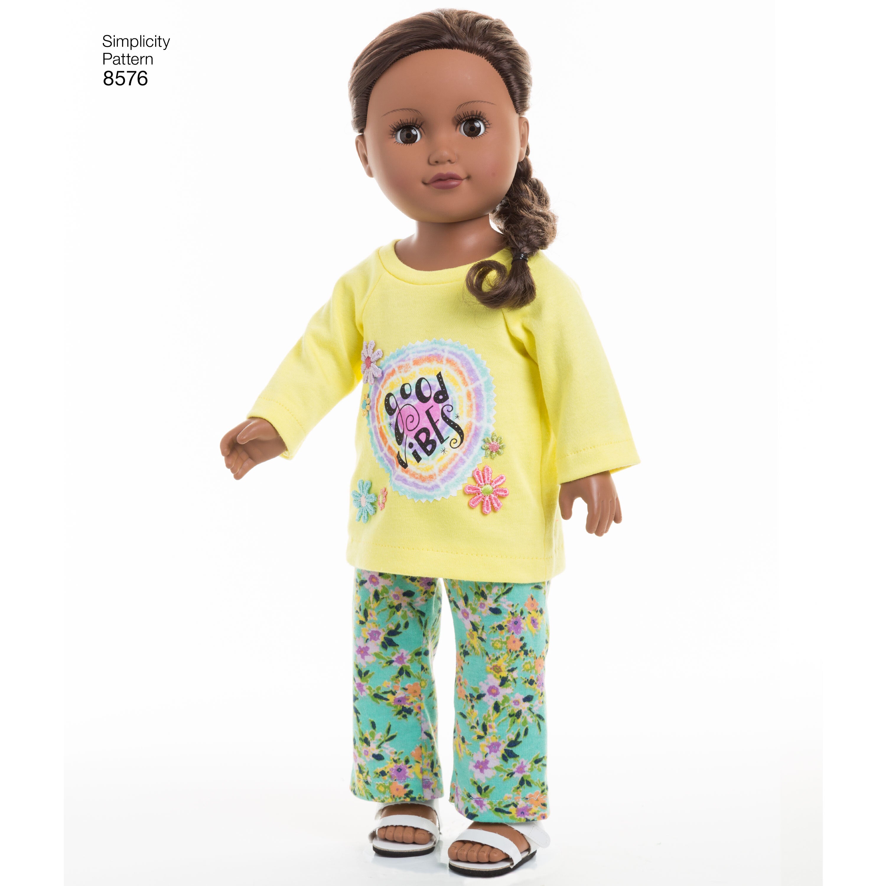 Simplicity 8576 Unisex Doll Clothes - Paper Pattern, Size OS (ONE SIZE)