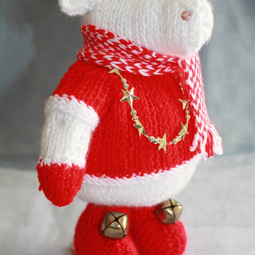 Skating Moose- Christmas Ornament