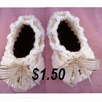 455 BABY BALLERINA BOOTIES