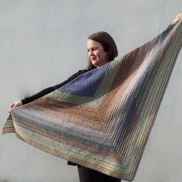 Ice To Bloom Shawl