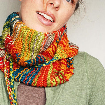 Scribbled Lines scarf