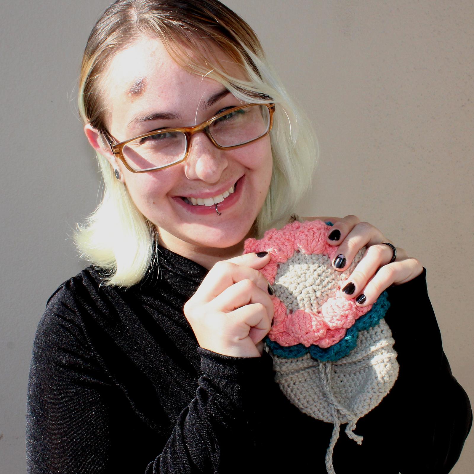 Flower Dice Pouch
