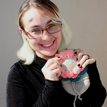 Flower Dice Pouch