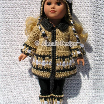 Doll Winter Set