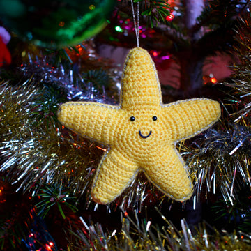 Eric the Starfish (crochet pattern)