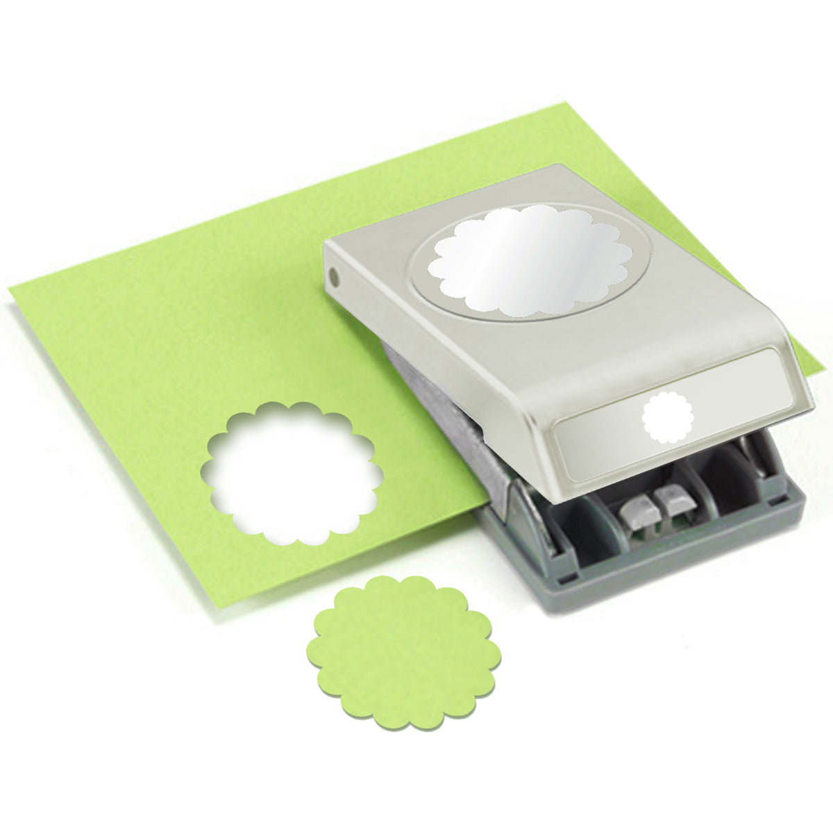 EK Success Large Punch - Scallop Circle 2.25"