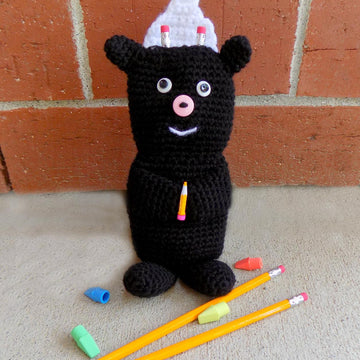 Skunk Pencil Holder